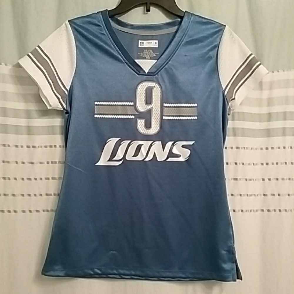 🦁 Lds NFL Detroit Lions Stafford Jersey Shirt